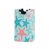 Senya Nautical Ocean Starfish storage basket for laundry and toy organization in nursery.