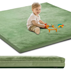 SEPARO baby play mat 50x50 laid flat for versatile playtime