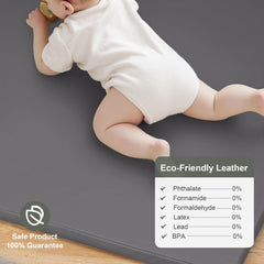 SEPARO 50x50 grey mat features wipe-clean surface for spills and messes