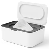 Seposeve wipe dispenser with dust cover lid keeps wipes clean.