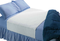 Sequoia Health saddle-style bed pad with tuck-in sides keeps sheets secure overnight.