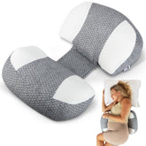 The Serene Haven plus size pregnancy pillow belly wedge supports comfortable side sleeping.