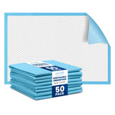 SereneLife disposable underpads, 50-count pack with a soft top layer for comfort and dryness.
