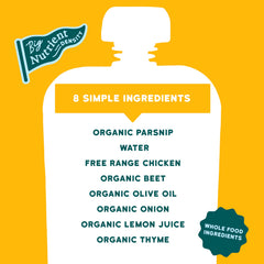 Serenity Kids free-range chicken puree supports balanced meals.