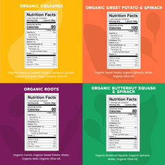 Serenity Kids USDA Organic pouch ingredients highlight clean produce