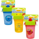 Sesame Street Beginnings 8oz cup featuring Big Bird, spill-proof for mess-free meals