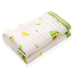 SEVDO muslin quilt blanket 43x43 showing versatile daily use for baby care
