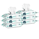 Seventh Generation Free & Clear wipe refill with tape seal keeps wipes fresh