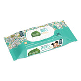 Seventh Generation Wipe Baby Refill pack front view with multicolored wipes for family use
