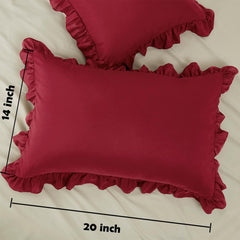 Sewdudely toddler pillowcase with envelope closure keeps pillow secure.