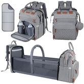 Shengmeister baby diaper bag backpack keeps essentials organized during outings