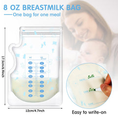 Sherr strong double-seal breastmilk bags protect milk freshness