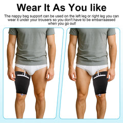 SHFGYG non-slip stabilization reduces movement and skin friction.
