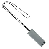 SHFGYG secure waterproof dialysis catheter shower cover in gray protects Baxter transfer set during showers.