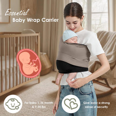 Shiaon high elasticity wrap adapts to most body types for a comfortable fit