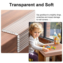 SHIISEWE upgraded adhesive corner guard ensures sticky hold on many surfaces