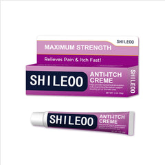 Shileoo Vaginal Anti-Itch Cream tube ready for quick relief and moisture.