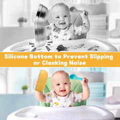 ShineMe lightweight bowls fit small hands and reduce table noise.