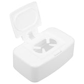 SHINEOFI refillable wipes dispenser box lid keeps wipes protected and accessible