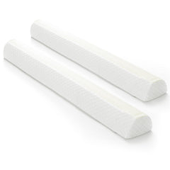 Shinnwa memory foam bed bumper provides a gentle guard to help toddlers stay safely on the bed.