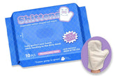 Shittens disposable mitten wipes for post-cleanup, keeping hands clean