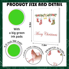 SHLINCO ink pad for baby handprint with clear, vivid transfer