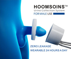 SHOCOKO leak-proof urinal tubing facilitates easy setup for bedrest care.