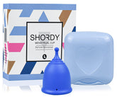 SHORDY menstrual cup large box packaging for eco-friendly kit