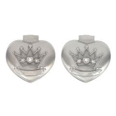 SHOWERORO Love Crown Box front view for compact keepsake storage of first teeth.