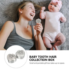 SHOWERORO Love Crown Box open top view shows easy access to keepsakes.