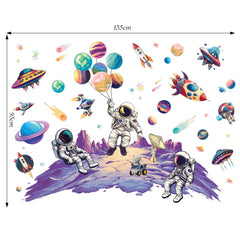 SHUCHING baby room decor planets for dreamy nursery atmosphere.