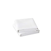 Shunjie.Home flannel crib protector with waterproof surface for easy cleanup.