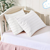Shunjie.Home toddler pillow protector with soft sateen wave for cozy sleep