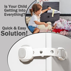 Shycool adhesive cabinet locks install without drilling for any cabinet