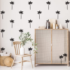 SHYJSHYJ bedroom palm tree decal with matte vinyl finish for cozy decor.