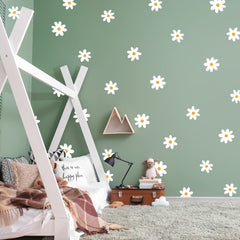 SHYJSHYJ daisy vinyl decal is waterproof and long-lasting for versatile spaces.