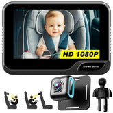 Shynerk Monitor 4.3-inch display offers crisp daytime viewing for rear-seat monitoring.