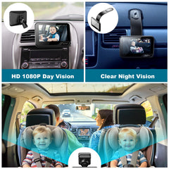 Shynerk Monitor night vision provides bright visuals in low light without disturbance.