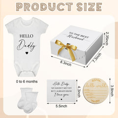Shyyween baby announcement bodysuit ready for adorable first photos