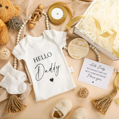 Shyyween pregnancy reveal card with sweet message for dad-to-be