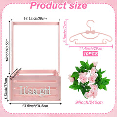 Sibosen baby storage hamper with handle for easy gifting display.