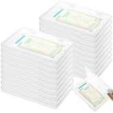 Sibosen breastmilk freezer tray clear 18-pack enables quick daily portioning