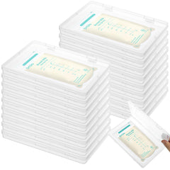 Sibosen breastmilk freezer tray clear 18-pack enables quick daily portioning