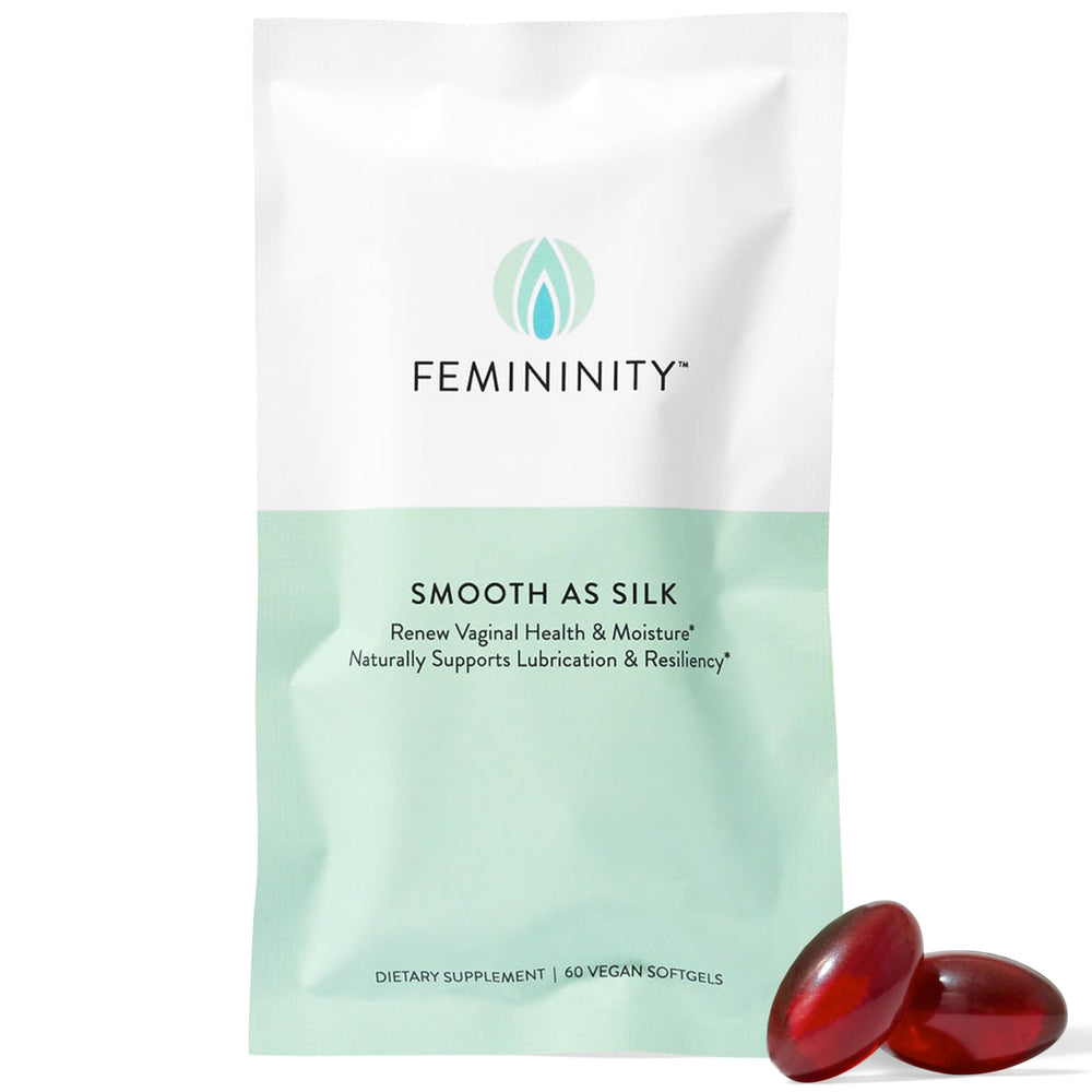 Sibu Femininity softgels bottle for daily moisture support