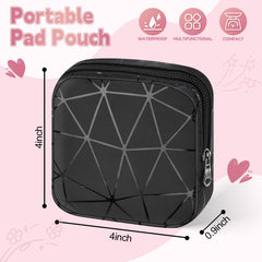 SIDESUGAR Period Bag features a diamond-pattern design for stylish organization.
