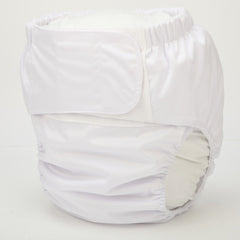 Sigzagor diaper showing adjustable tabs for customizable night-time fit.