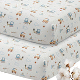 SiinvdaBZX panda pack n play sheet shows soft, breathable comfort for baby naps