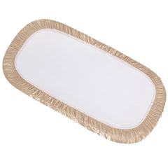 SiinvdaBZX satin bassinet sheet elastic band keeps it securely in place