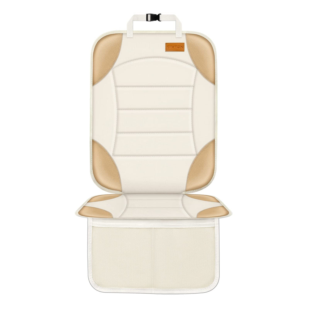 Siivton car seat protector waterproof-600d fabric guards upholstery from spills.
