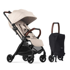 Silver Cross Jet 5 sculpted seat supports growing infants to toddlers for comfortable rides.